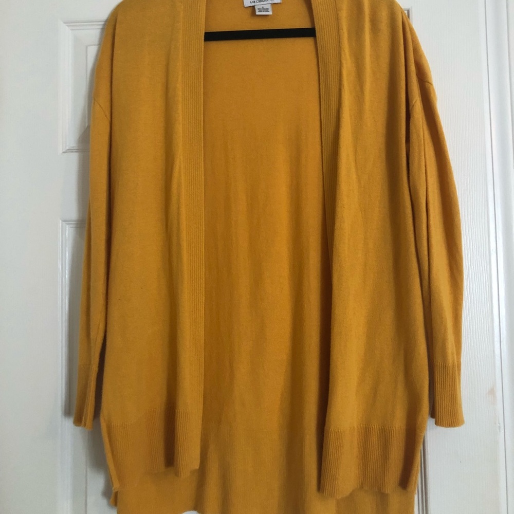 Mustard cardigan!!